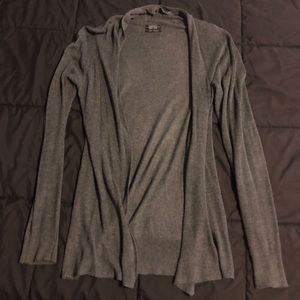 Allsaints Men’s Hitch Cardigan, charcoal (SM)